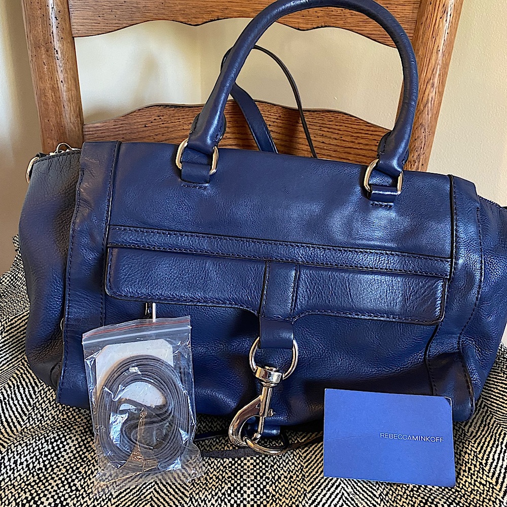 Rebecca Minkoff blue crossbody bag
